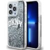 DKNY   DKNY Liquid Glitter Big Logo iPhone 14 Pro Case - Black Neoriģinālie Maciņi