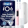 Oral-B iO6 elektriskā zobu birste, rozā + ceļojumu maciņš  Электрические зубные щетки, Ирригаторы 