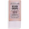 Makeup Revolution Bright Light Pink Rosie Blush Drops - Tekutá tvářenka 23 ml Духи и косметика