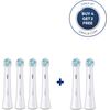 Końcówka Oral-B Końcówki do szczoteczki 6 sztuk białe Насадки для электрических зубных щеток