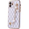 iLike Apple  Glamour case for iPhone 11 white Neoriģinālie Maciņi