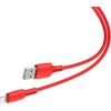 Baseus -  Colorful Cable USB to Lightning 2.4A 1.2M Red Дата USB-кабели