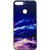 Evelatus Samsung  A7 2018 Picture Glass Case Starry Night Neoriģinālie Maciņi