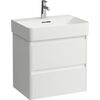 Laufen izlietnes skapītis Base 2.0 (Val), 570x400 mm, h=515 mm, 2A, matēts balts Izlietnes skapis