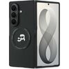 Karl Lagerfeld   KARL LAGERFELD case for SAMSUNG GALAXY Z FOLD 8 ULTRA compatible with MagSafe (Karl&Choupette Saffiano Pins) black Чехлы - альтернативные