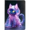 iLike   iPad 10.2 / 10.5 Tablet Case Design Cat Purple Maki Planšetdatoriem