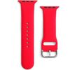iLike   Strap APS Silicone Watch Band 8/7/6/5/4/3/2 / SE (41/40 / 38mm) Strap Watchband Red Smart-Watch aksesuāri