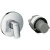 Hansgrohe Logis iebūvējams dušas maisītāja komplekts ar iebūvējamo daļu - gab. Встраиваемые