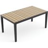 Keter Садовый стол Deco Corale 160, цвет тик/серый Dārza galdi
