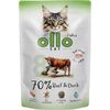 Ollo saszetka nr 8 kot Wołowina Kaczka 85 g Barība