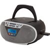 Aiwa BBTU-400SL portable stereo system Analog & digital 6 W FM Silver MP3 playback Aудио-видео