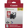 Canon PG-585/CL-586 (6205C004) Photo value pack Ink Cartridge Multipack, BK/CMY Lāzerprinteru izejmateriāli