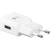 Samsung   EP-TA200EWE Adaptive 15W Plug USB 3.1 Quick Charge 3.0 Fast Charger White (OEM) White Зарядные устройства