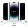 iLike Apple  IPHONE 16 Tempered Privacy Glass Black Ekrānu aizsardzība