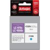 Activejet AB-1000CN Ink (replacement for Brother LC1000C/970C; Supreme; 36 ml; cyan). Prints 550% more. Tintes printeru izejmateriāli