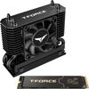 Team Group T-Force GC PRO 4 TB (black, PCIe 5.0 x4 | M.2 2280 | T-FORCE DARK AirFlow heatsink) HDD Iekšējie cietie diski