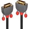 Lindy DVI-D Dual-Link Cable, Anthra Line (black/gray, 15 meters) Проводa