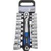 Uzgriežņa galviņu komplekts Adler 3553.5; 1/2''; 21 gab. Mehāniskie instrumenti