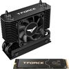 Team Group T-Force GC PRO 2 TB (black, PCIe 5.0 x4 | M.2 2280 | T-FORCE DARK AirFlow heatsink) HDD Iekšējie cietie diski