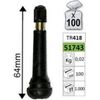 JBM Ventīlis vieglajām automašīnām TR414 64mm, 100gab. Riepu montāžai un balansēšanai