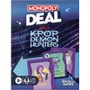 MONOPOLY карточная игра Deal KPOP Demon hunters (на английском яз.) Galda spēles