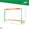 Складные футбольные ворота 100x60x60 см CB Sport 3+ CB47692 Новости - Детские товары