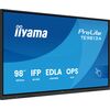 Monitors iiyama IIYAMA 247.7cm(98") TE9813A-B2AG 16:9 skārienjūtīgs 2xHDMI+2xUSBC-C piegāde Monitori