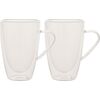 Mugs DOUBLE 2pcs 350ml glass with double wall Новости, мебель, дом