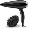 BaByliss D572DE Turbo Smooth 2200W Matu fēns Black, Silver Matu fēni