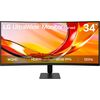 LCD Monitor LG 34 " 3440 x 1440 pixels UltraWide Quad HD Native aspect ratio 21:9 LCD Curved 34U601B-B Monitori