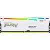 Kingston KF564C32BWEA-32 32GB 6400MT/s DDR5 CL32 DIMM FURY Beast White RGB EXPO Kingston RAM Operatīvā atmiņa