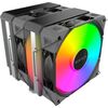 CPU COOLER MULTI SOCKET BLACK/NX600 ARGB (B) MONTECH Procesoru dzesēšana