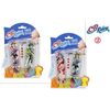 Pirkstu skrituļdēļu komplekts 2 gb. 12 cm 3+ CB37695 Galda spēles