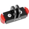 Puluz Magnetic Mount for GoPro HERO13 Black (Black and Red) Aksesuāri sporta kamerām