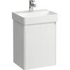 Laufen izlietnes skapītis Base 2.0 (Pro), 420x320 mm, h=515 mm, 1D, kreisā puse, matēts balts Izlietnes skapis
