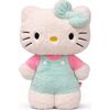 Hello Kitty Fluffy Plusz Zielona 40cm Mīkstās rotaļlietas