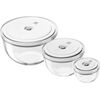 Set of 3 Zwilling Fresh&Save glass bowls Citi trauki