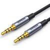 UGREEN AV183 Cable 3.5mm male - 3.5mm male 4pin, Alu case Kabelis 1m Jaunumi - Audio-Video