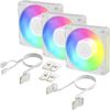CASE FAN 120MM BIONIX P12 ARGB/3-PACK WHT ACFAN00338A ARCTIC Korpusu dzesēšana