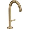 Hansgrohe izlietnes maisītājs Axor One Select 170, ar push-open, brushed bronze Izlietnes maisītāji krāni