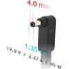 Akyga AK-ND-54 power adapter/inverter Indoor 45 W Black Зарядки для ноутбуков