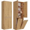 Top E Shop Topeshop NEL 2K DD ART KPL bathroom storage cabinet Oak Jaunumi -Dārzam