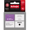 Activejet AB-427BNX Brother printer ink cartridge, replacement for Brother LC-427BXL; Supreme; 109 ml; black Tintes printeru izejmateriāli