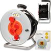 Blow PR-61 extension cord 4-sockets with grounding 50m metal drum 3x2.5mm Jaunumi -Dārzam
