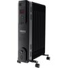 Adler Electric oil heater with remote control CAMRY CR 7810 9 ribs black Eļļas radiatori