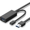 VADS USB Ugreen USB-A - USB-A 10 m (6957303828272) Jaunumi - Datori