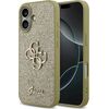 Case Guess Fixed Glitter Big 4G Защитный чехол для iPhone 17 / золотой Чехлы - альтернативные
