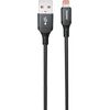 USB кабель Dudao L3SL USB-A to Lightning 3A 1.2m черный Дата USB-кабели
