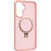 Evelatus Samsung  Galaxy A17 4G / A17 5G Shield Case With MagSafe & Stand Matte Ring Light Pink Neoriģinālie Maciņi