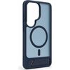 Evelatus Samsung  Galaxy S26 Ultra Rubber Coated MagSafe With Stand Case Navy Blue Neoriģinālie Maciņi